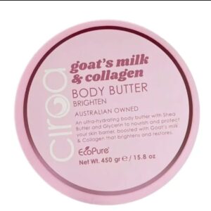 Ciroa Goat's Milk & Collagen Body Butter Brighten 15.8 fl oz